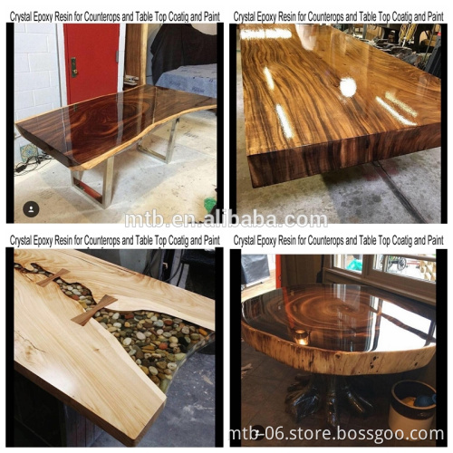 Liquid Epoxy Resin for Wood Topcoat Coating and Painting